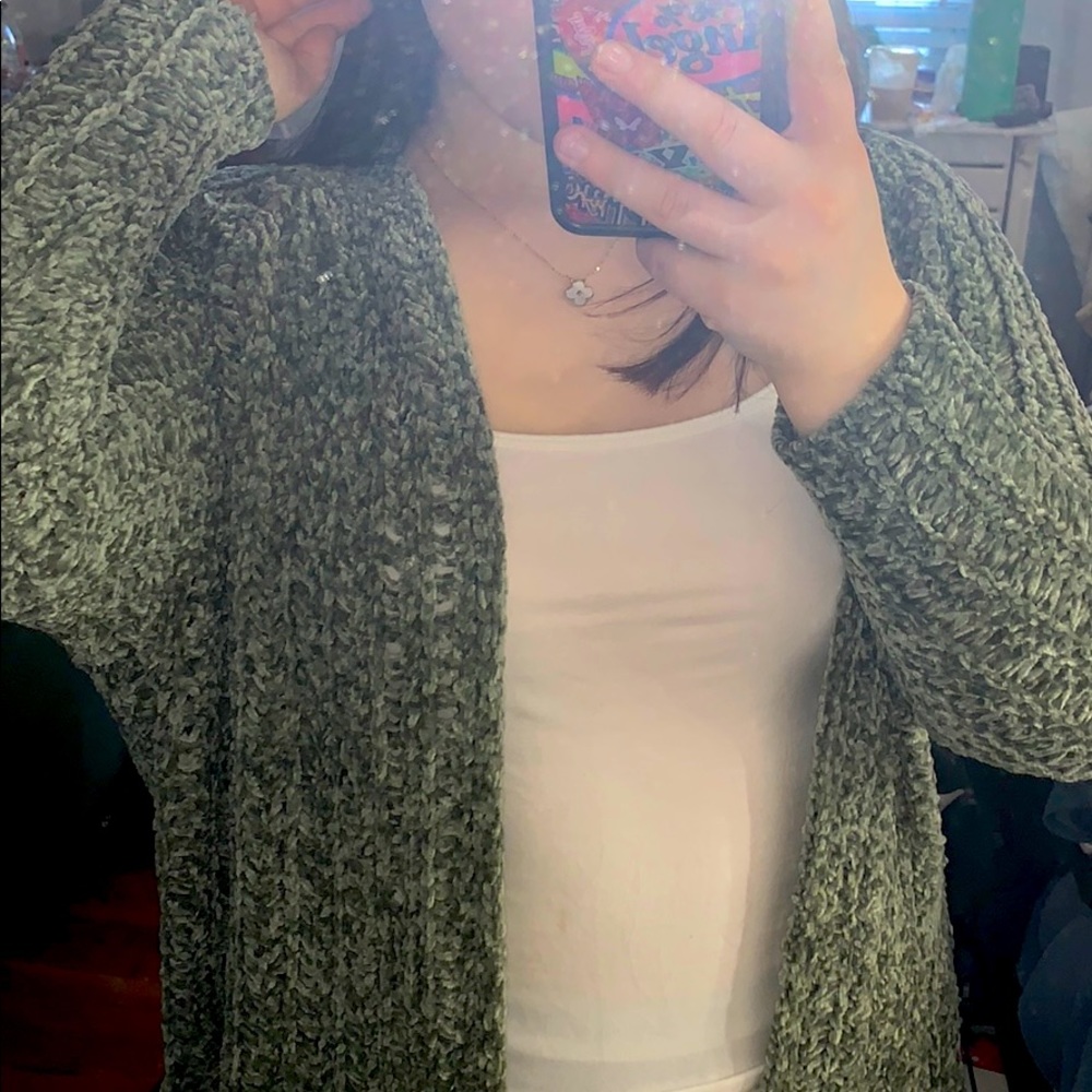 Knit cardigan